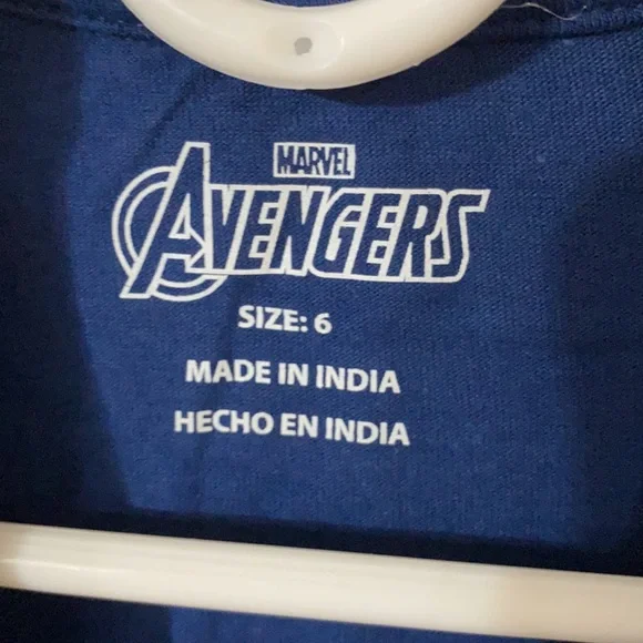 NWT Marvel Captain America Legend boys cotton short sleeve tee size 6 - Picture 4 of 6